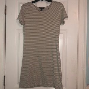 Striped T-Shirt Dress
